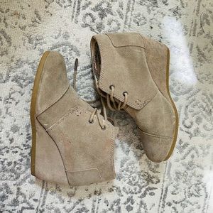 TOMS heeled booties
